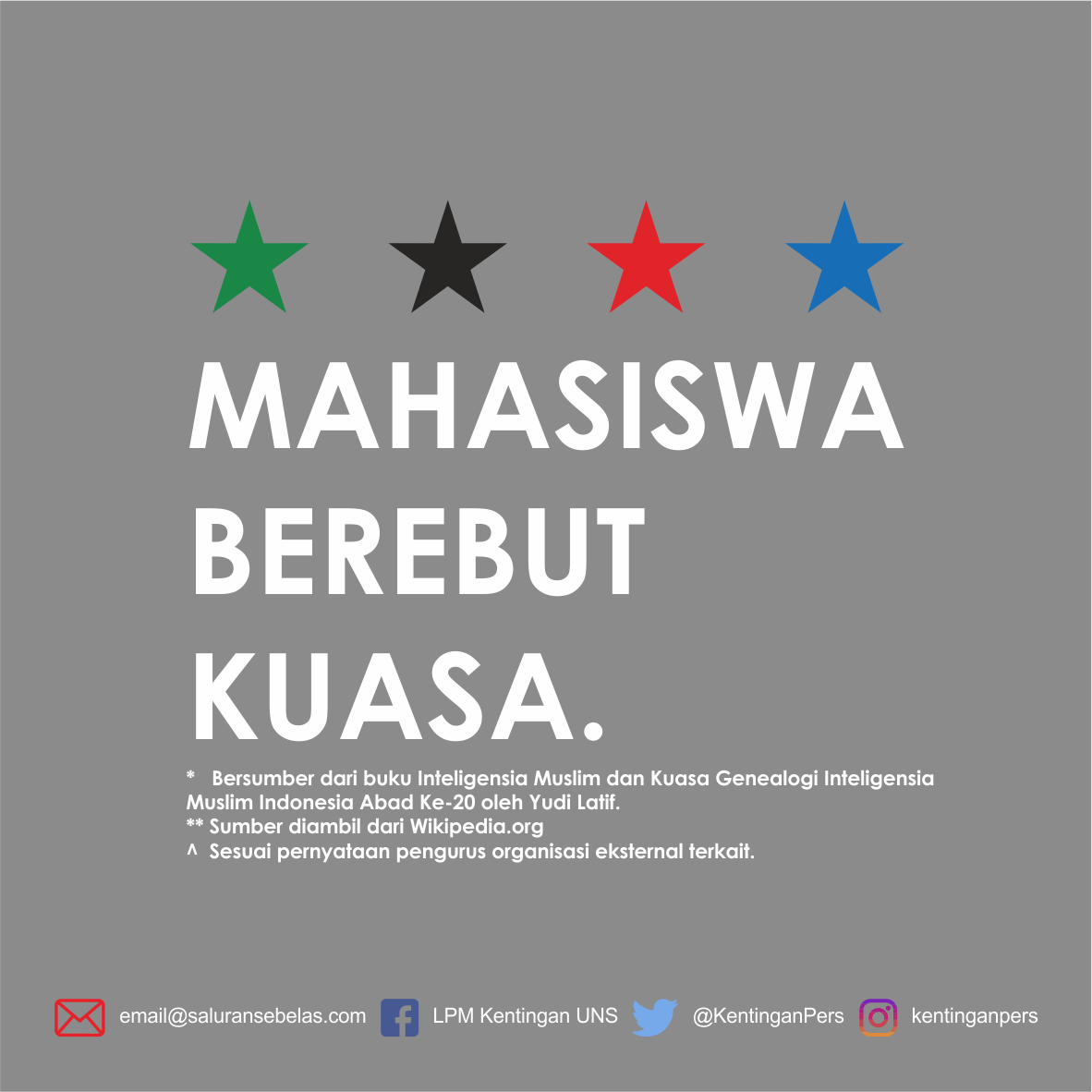 MAHASISWA BEREBUT KUASA 2